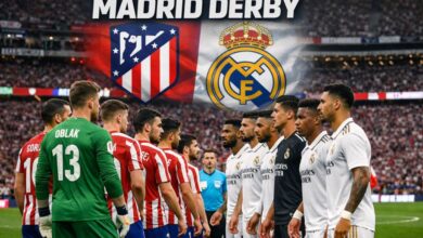 Aufstellungen: Teilnehmer: Atlético Madrid Gegen Real Madrid
