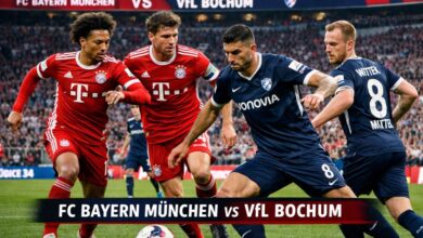 Aufstellungen: Teilnehmer: FC Bayern München Gegen VfL Bochum