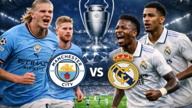 Aufstellungen: Teilnehmer: Manchester City Gegen Real Madrid