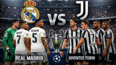 Aufstellungen: Teilnehmer: Real Madrid Gegen Juventus Turin