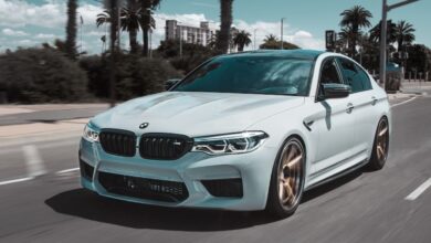 BMW F30 demontiert
