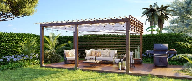 Pergola Ideen für moderne Gärten